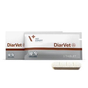 VETEXPERT DIARVET DOGS & CATS suņiem, kaķiem Caureja TABL N1